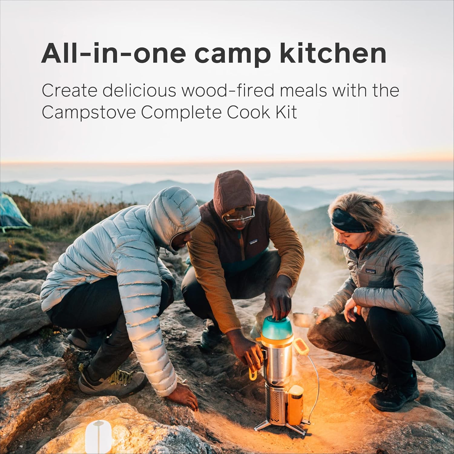 BioLite CampStove 2 Plus Wood Burning USB Charging - Key Specifications