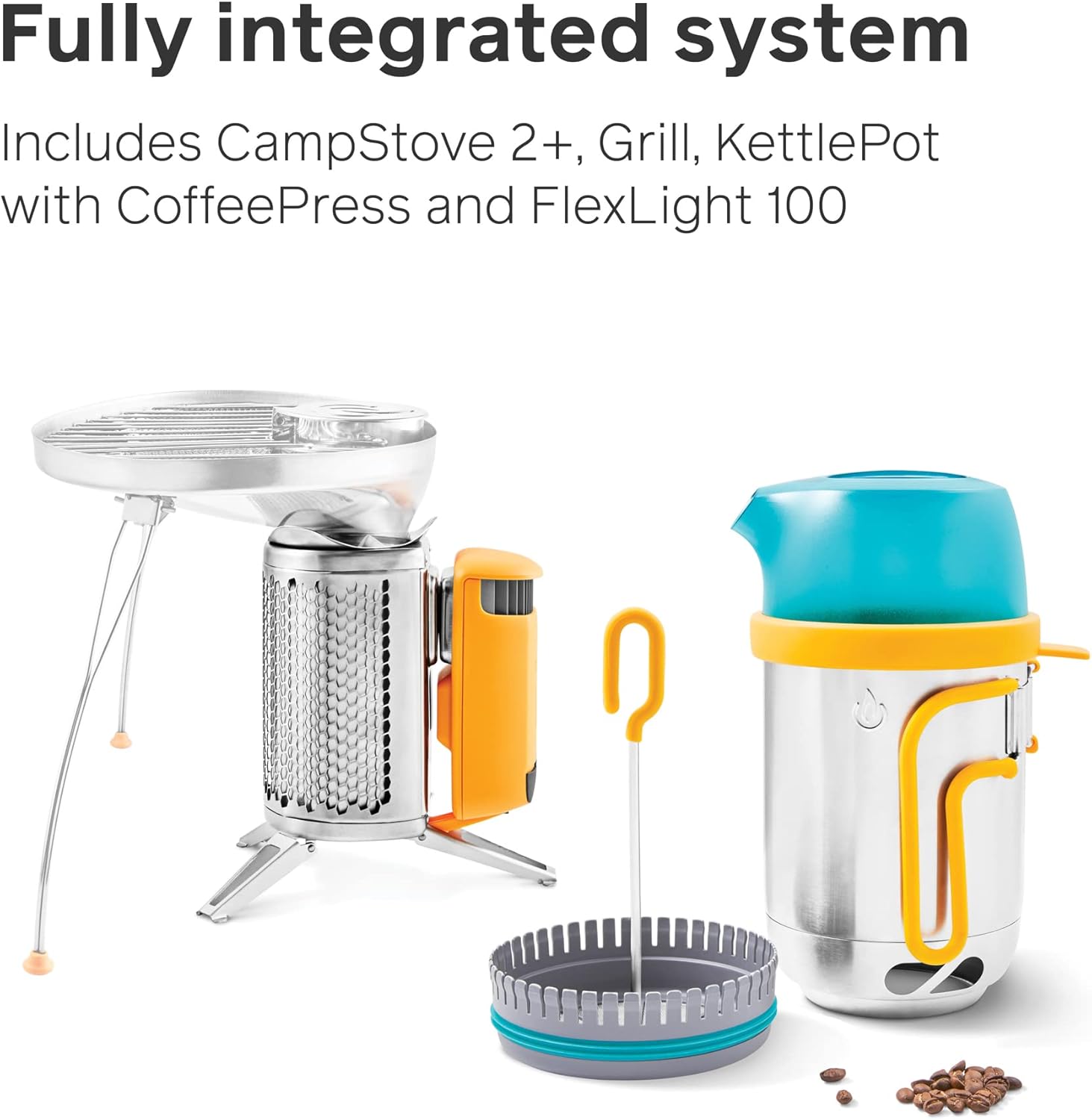 BioLite CampStove 2 Plus Wood Burning USB Charging - Design and Build Quality