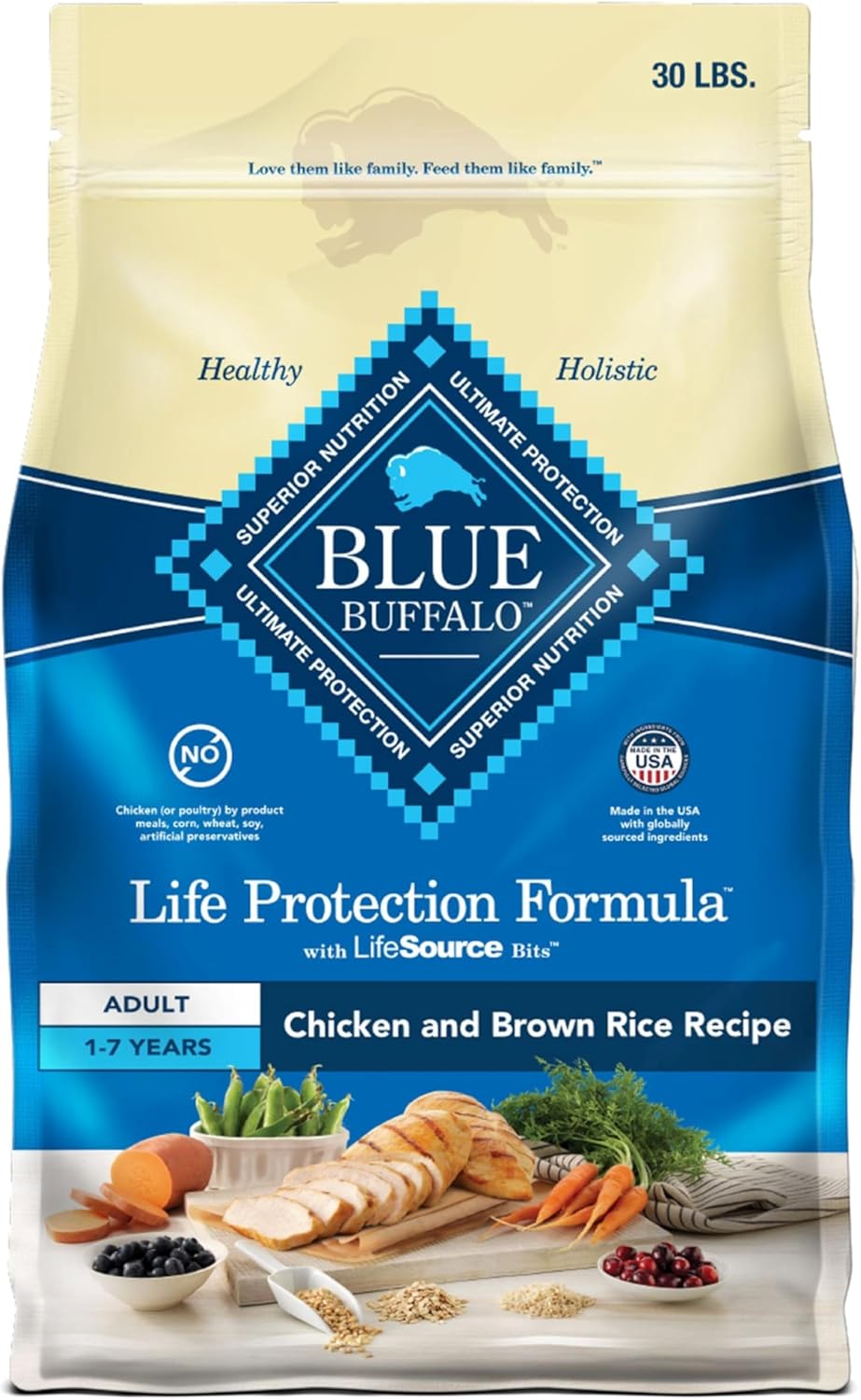 Blue Buffalo Life Protection Formula Adult Dog Food 30lb Review
