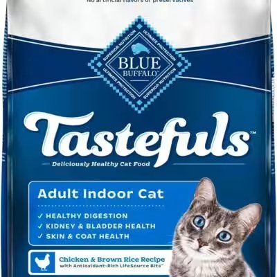 Blue Buffalo Tastefuls Indoor Natural Adult Cat Food Chicken 15lb Review: We Tested the Amazon Bestseller So You Don't Have To - Product Image