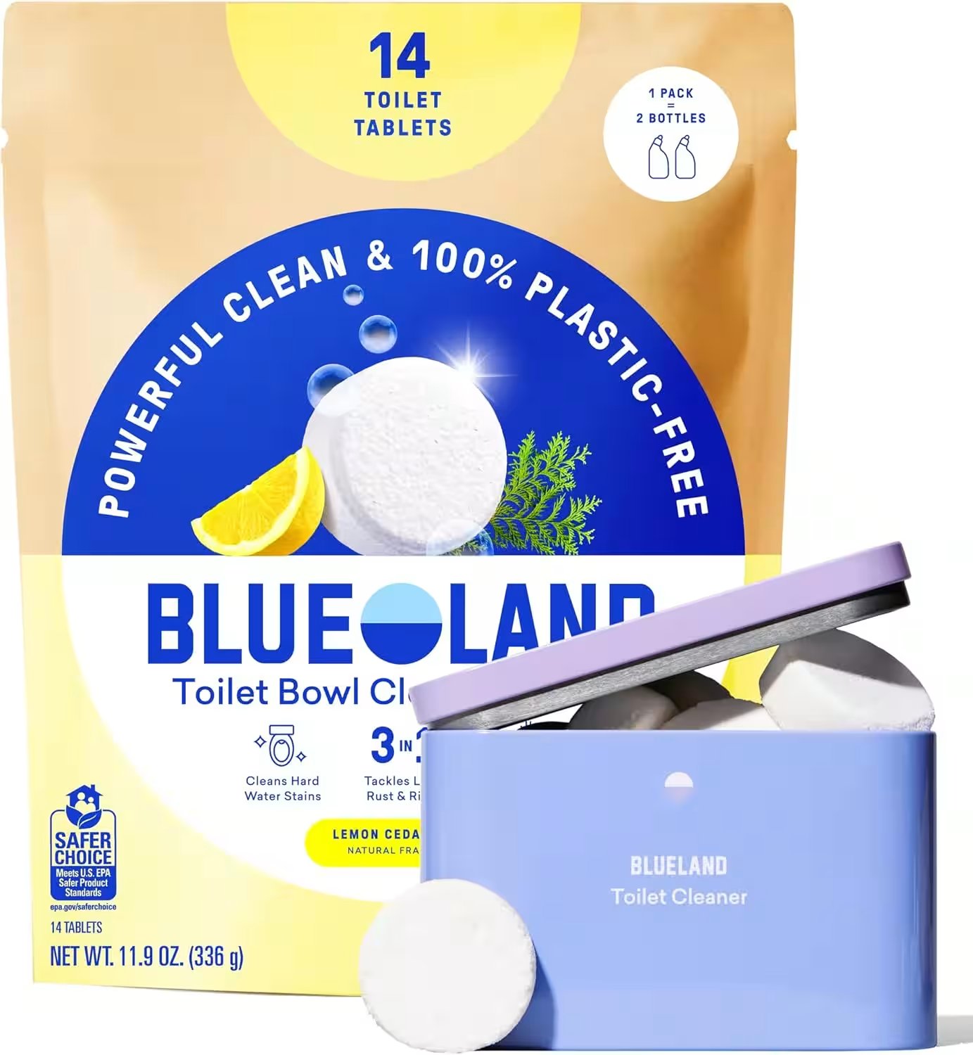 Blueland Toilet Tablet Cleaner Refill Pack 40 Count Review