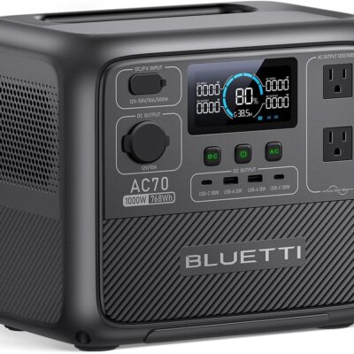 Bluetti AC70 Portable Power Station 768Wh Review: Is This Top-Rated Amazon Pick Worth $50? - Product Image