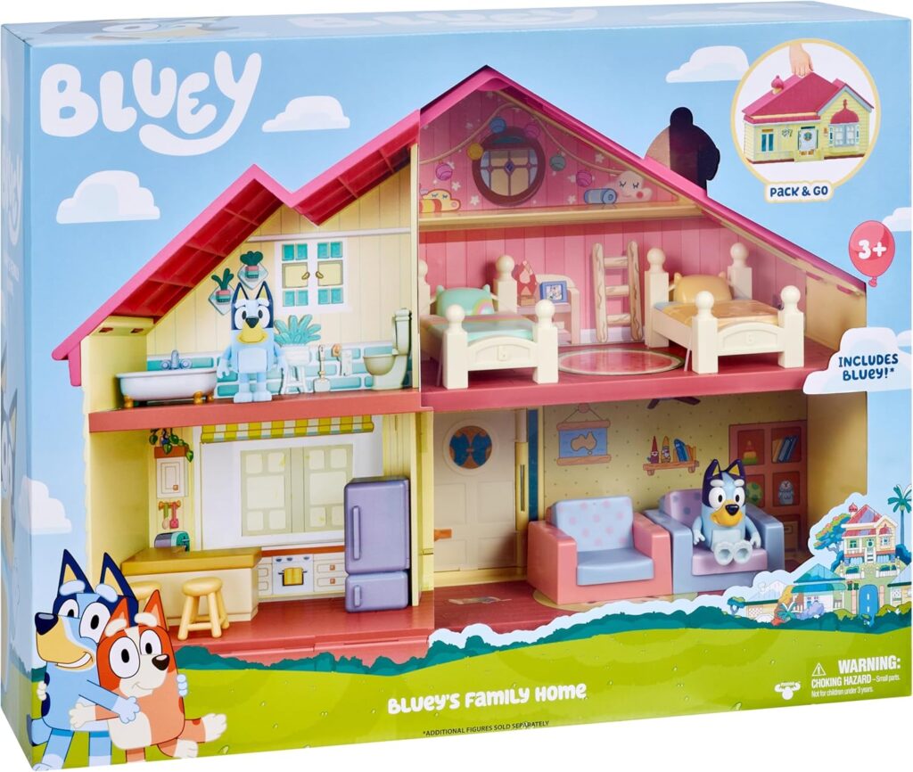Bluey Family Home Playset with Figures Review: Best Toys & Games Pick Under $20? - Product Image