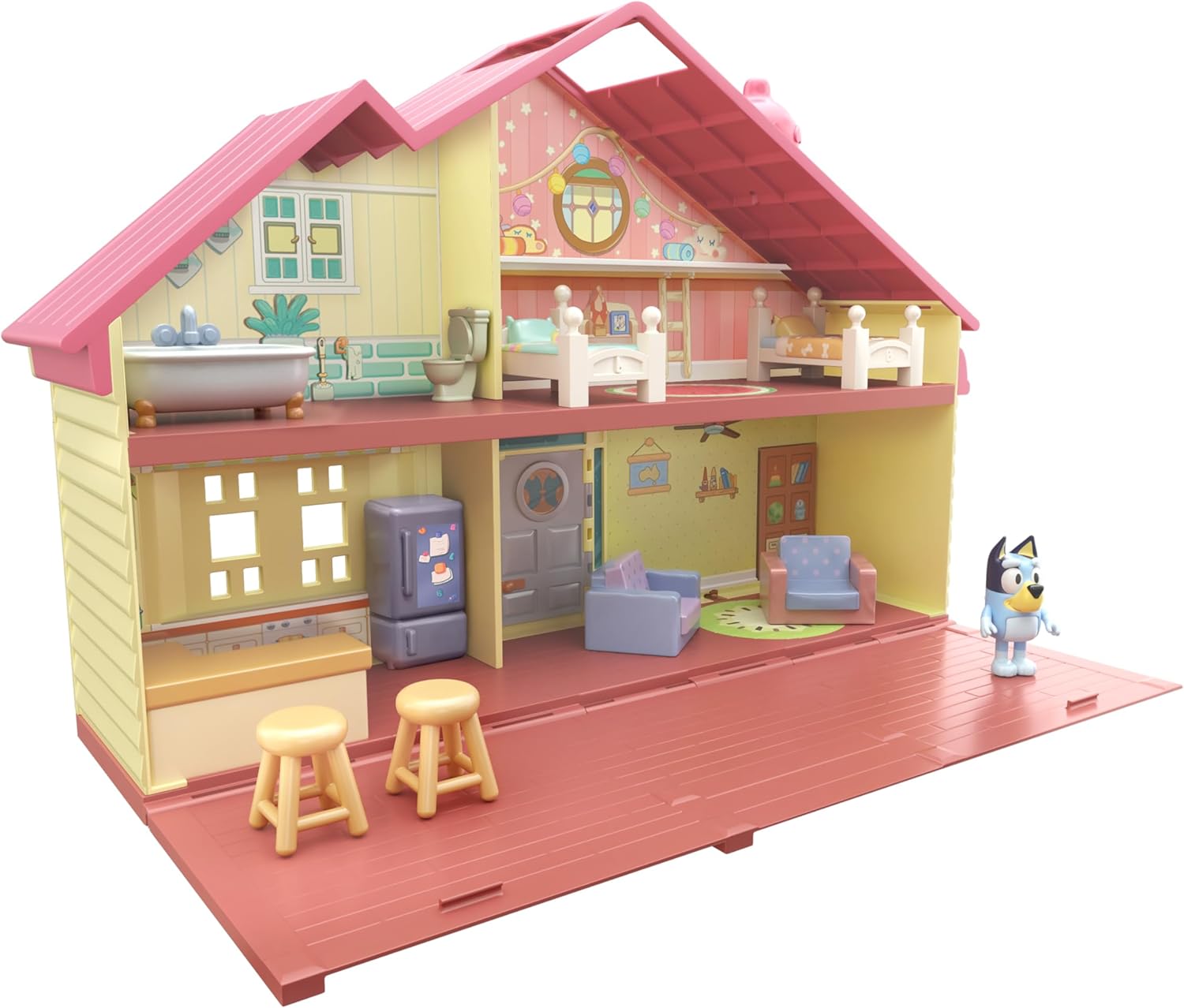 Bluey Family Home Playset with Figures - Design and Build Quality