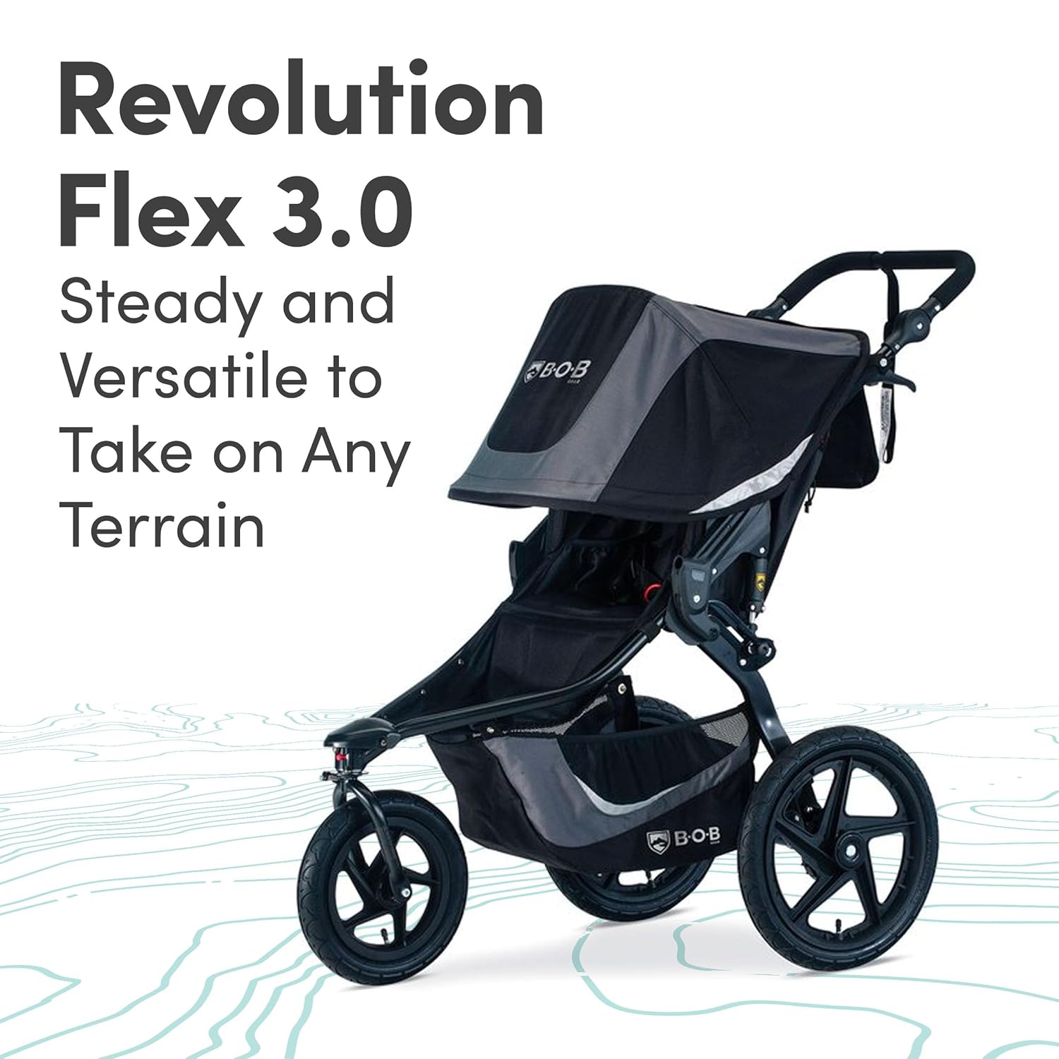 BOB Gear Revolution Flex 3.0 Jogging Stroller - Key Specifications