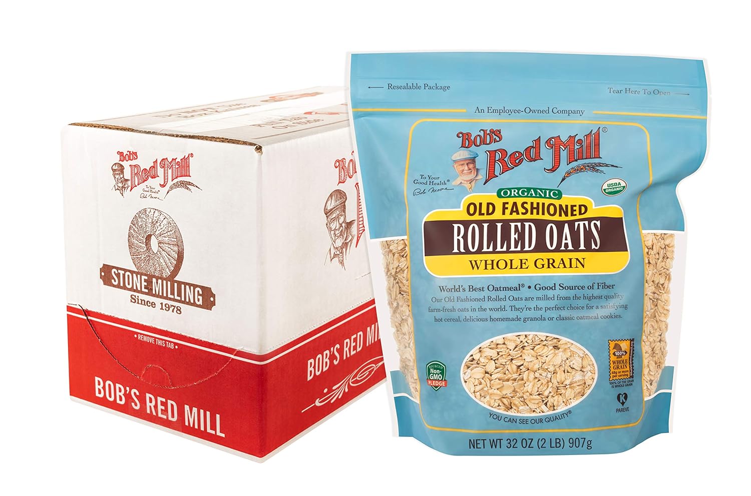 Bob's Red Mill Organic Old Fashioned Rolled Oats 32oz Review