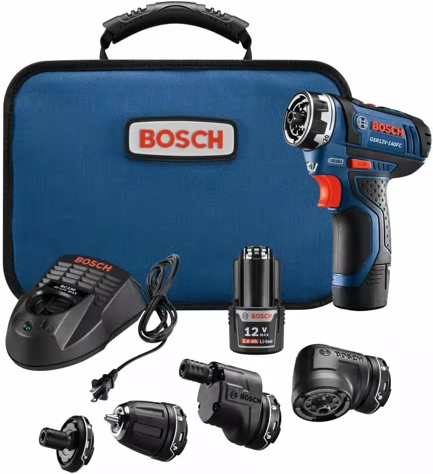Bosch 12V Max Flexiclick 5-In-1 Drill Driver System Review 2026: Is the Amazon Bestseller Worth the Hype? - Product Image