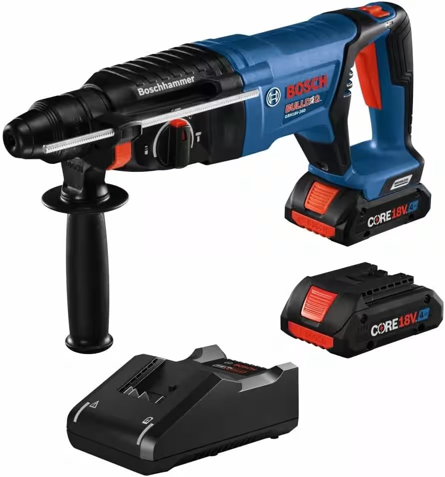 Bosch GBH18V-26DK25 18V Bulldog Rotary Hammer Kit Review: Why This 4.6-Star Amazon Best-Seller Deserves the Hype - Product Image