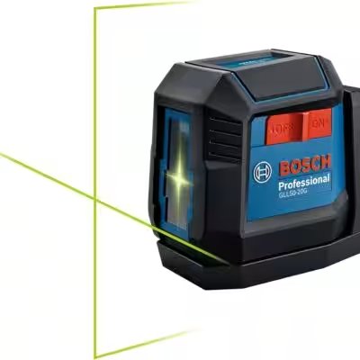 Bosch GLL50-20G Green Beam Self-Leveling Cross-Line Laser Review: Best Tools & Home Improvement Pick Under $15? - Product Image