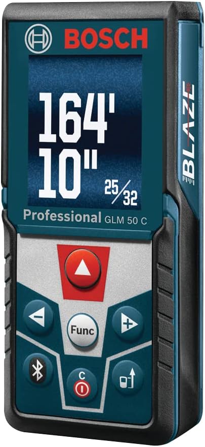 Bosch GLM50C 165 Ft Bluetooth Laser Distance Measure Review — Is It Really Worth $50 in 2026? - Product Image