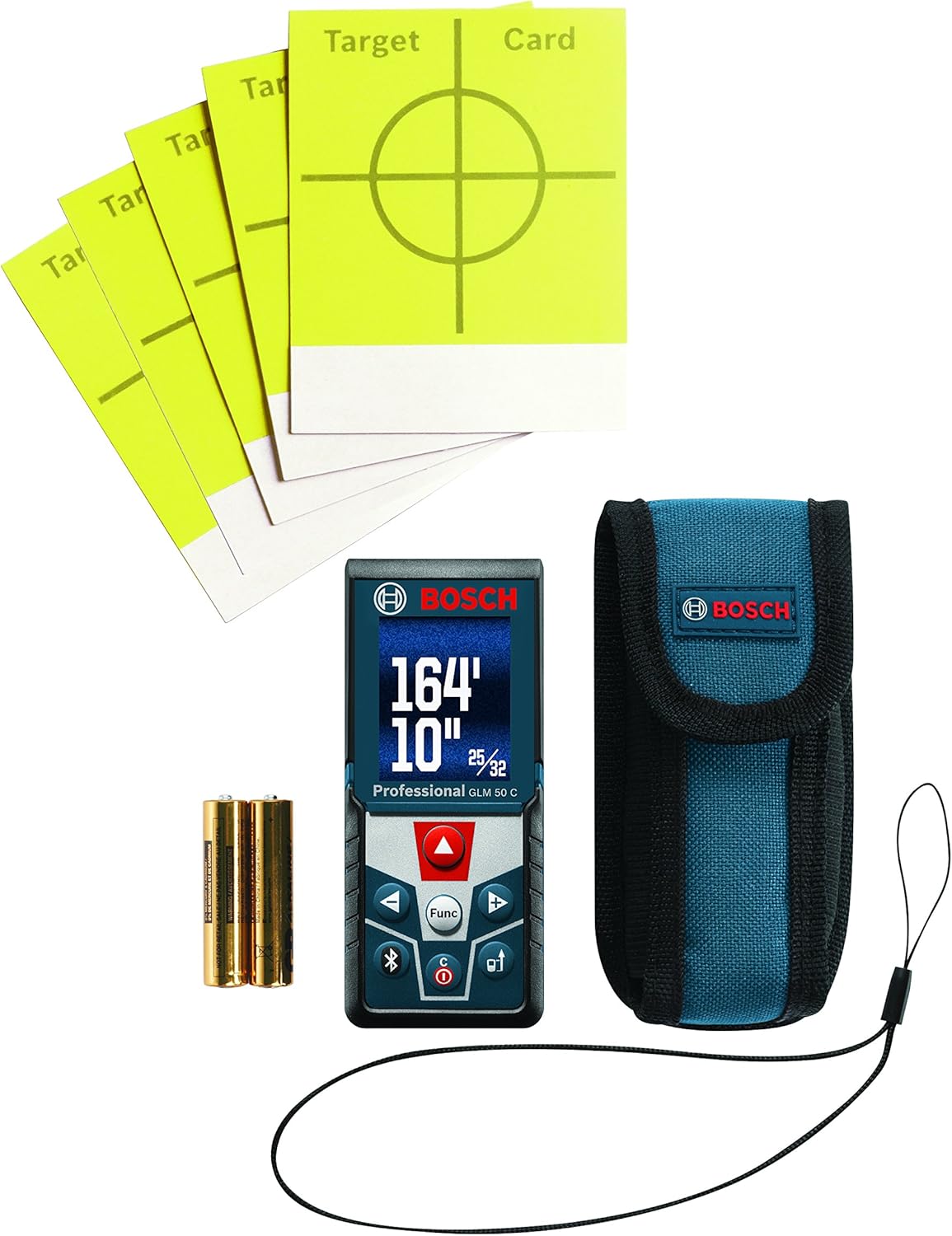 Bosch GLM50C 165 Ft Bluetooth Laser Distance Measure - Design and Build Quality