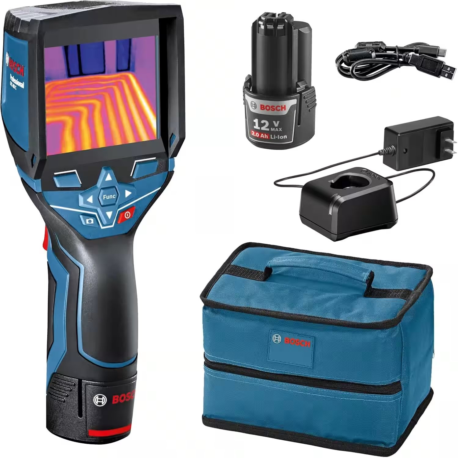Bosch GTC400C 12V Max Connected Thermal Camera Review