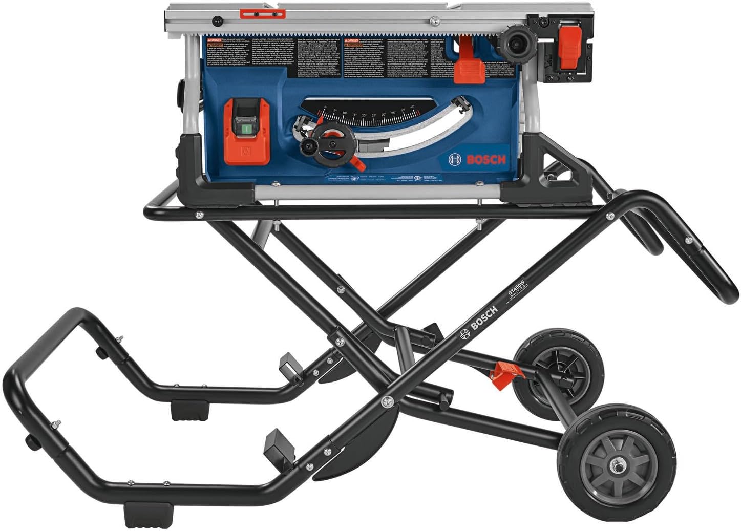 Bosch GTS15-10 10 Inch Portable Jobsite Table Saw - Design and Build Quality