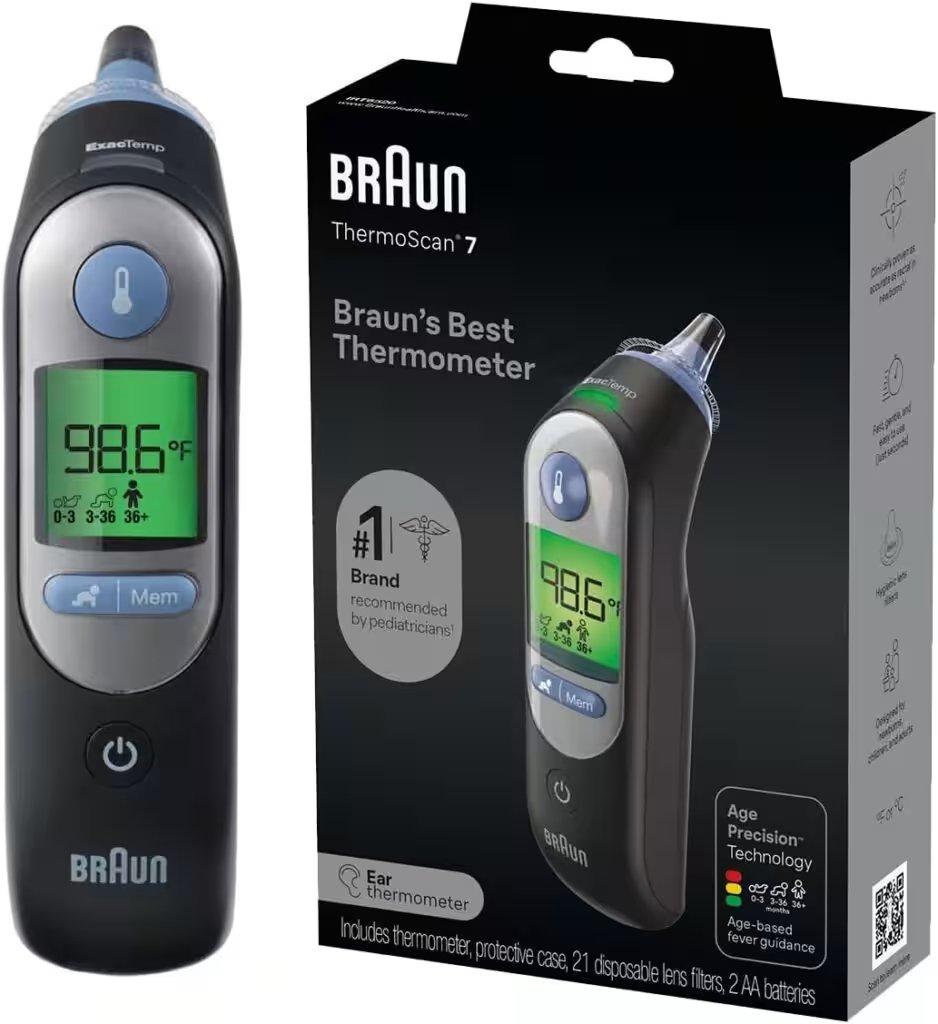 Braun ThermoScan 7 Ear Thermometer IRT6520 Review: Is This Top-Rated Amazon Pick Worth $15? - Product Image