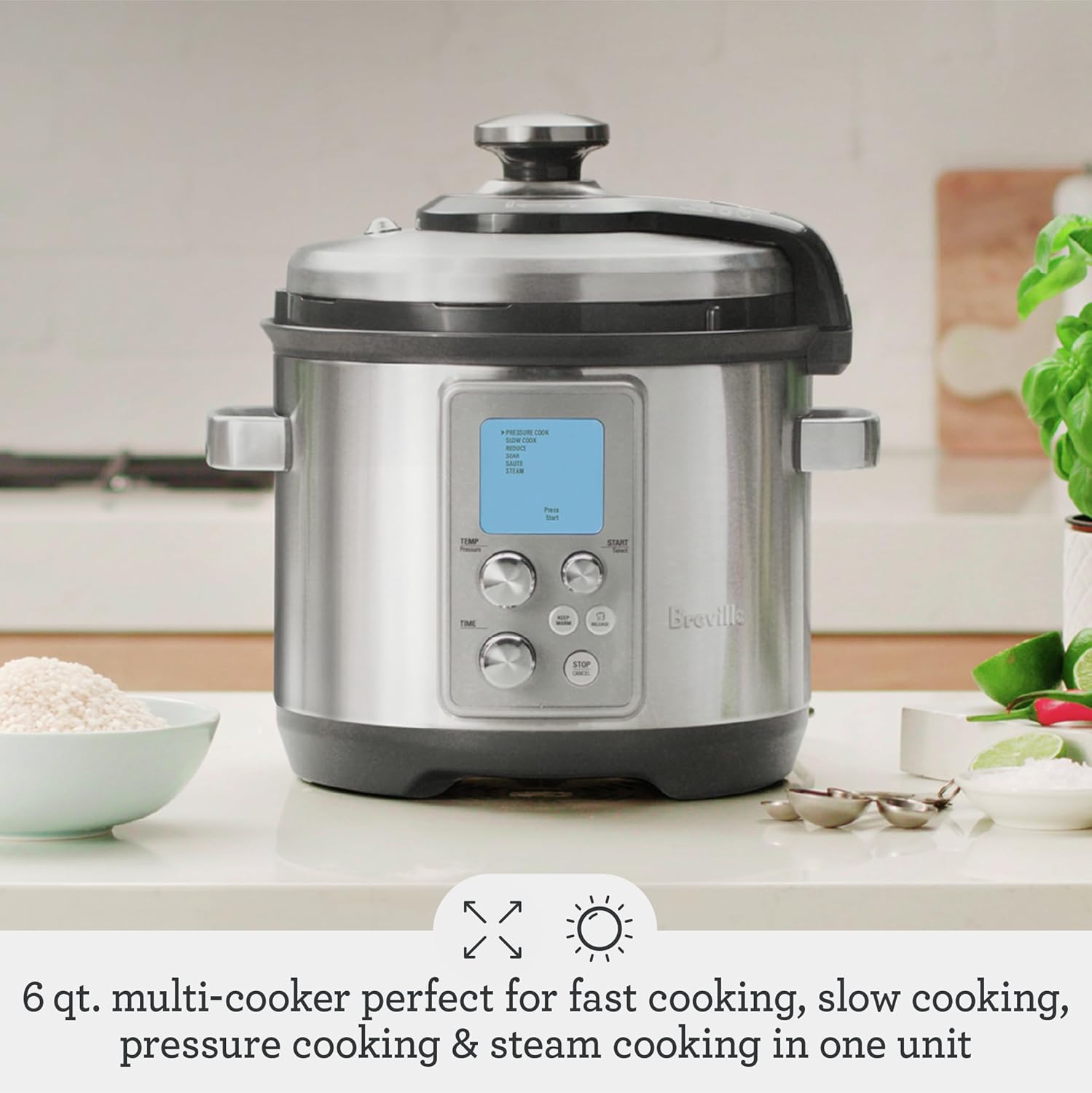 Breville Fast Slow Pro Multi Function Cooker - Key Specifications