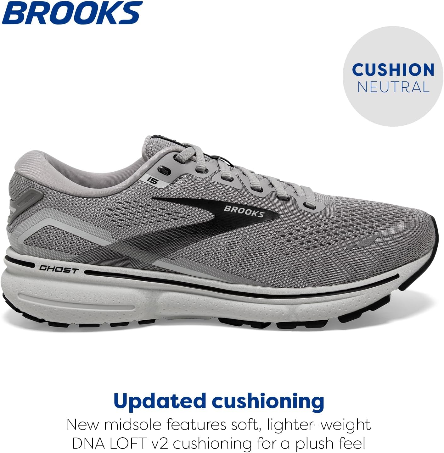 Brooks Ghost 15 Running Shoes Men - Key Specifications
