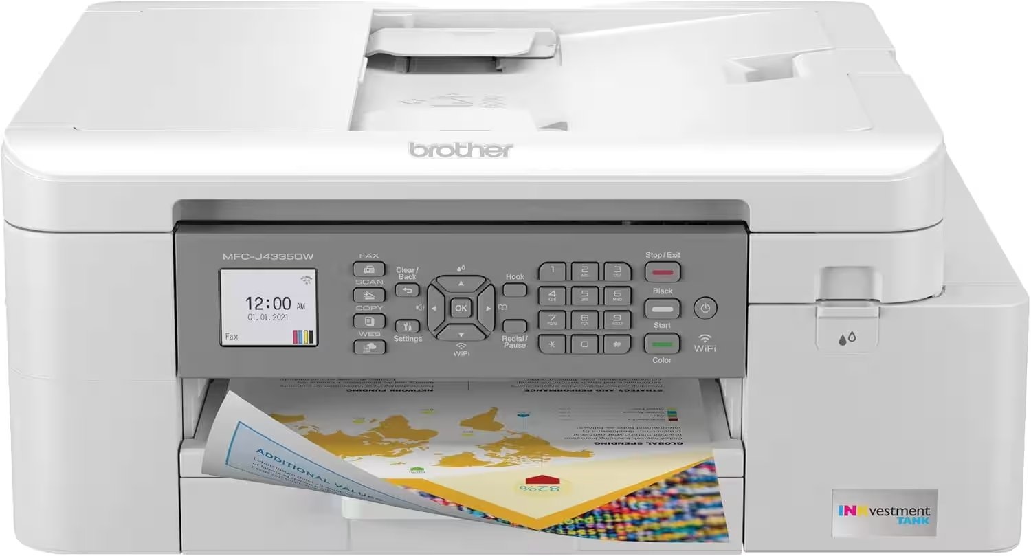 Brother MFC-J4335DW INKvestment Tank All-in-One Printer Review