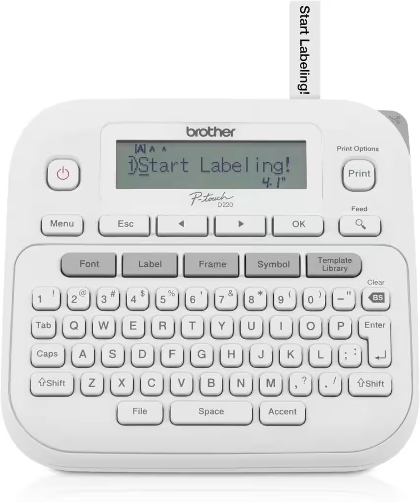 Brother P-Touch PTD220 Label Maker Thermal Printer Review — 50,000+ Amazon Ratings Later, Here's Our Honest Verdict - Product Image