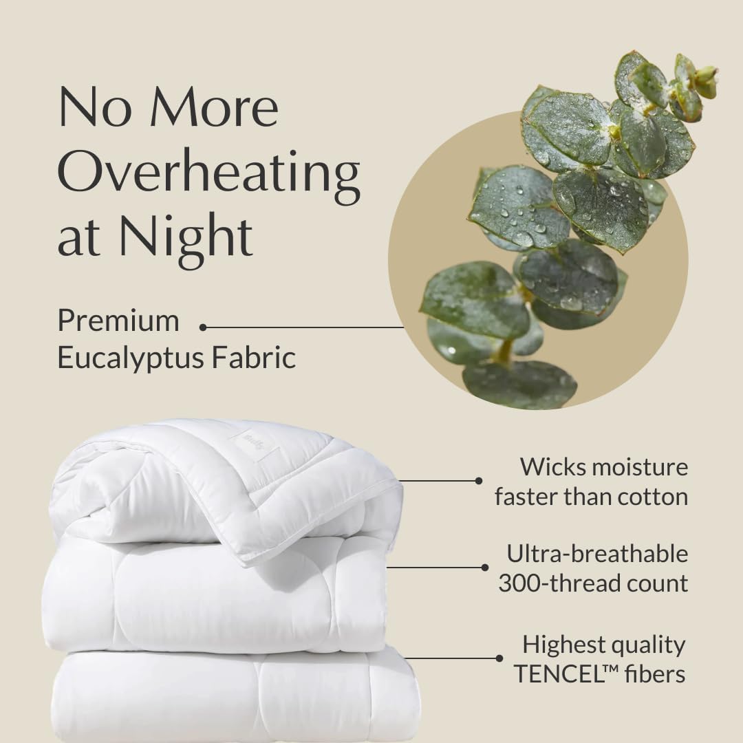 Buffy Cloud Comforter Queen Eucalyptus Fabric - Is It Worth the Price?