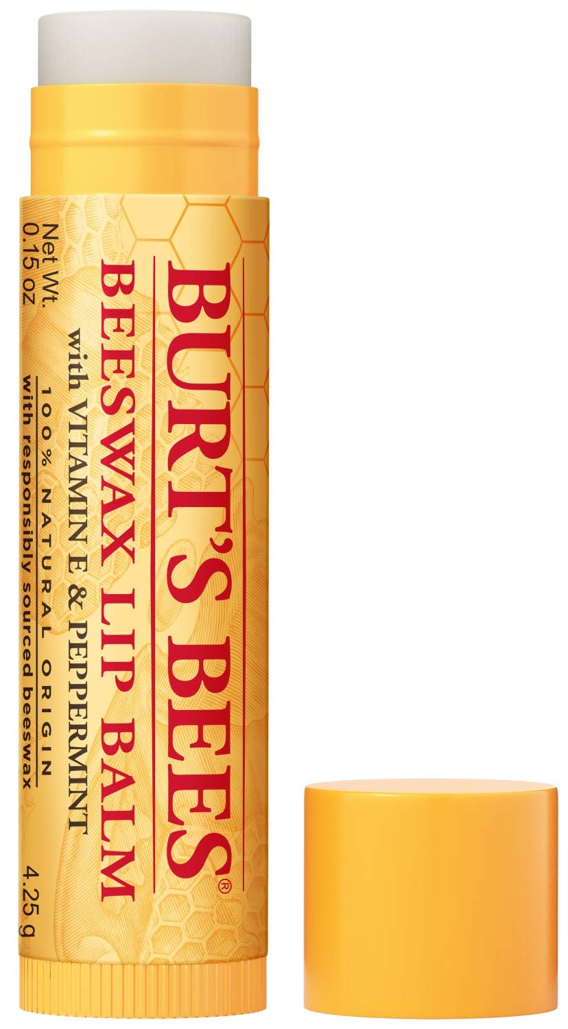 Burt's Bees Original Beeswax Lip Balm 4-Pack - Performance: Where It Counts