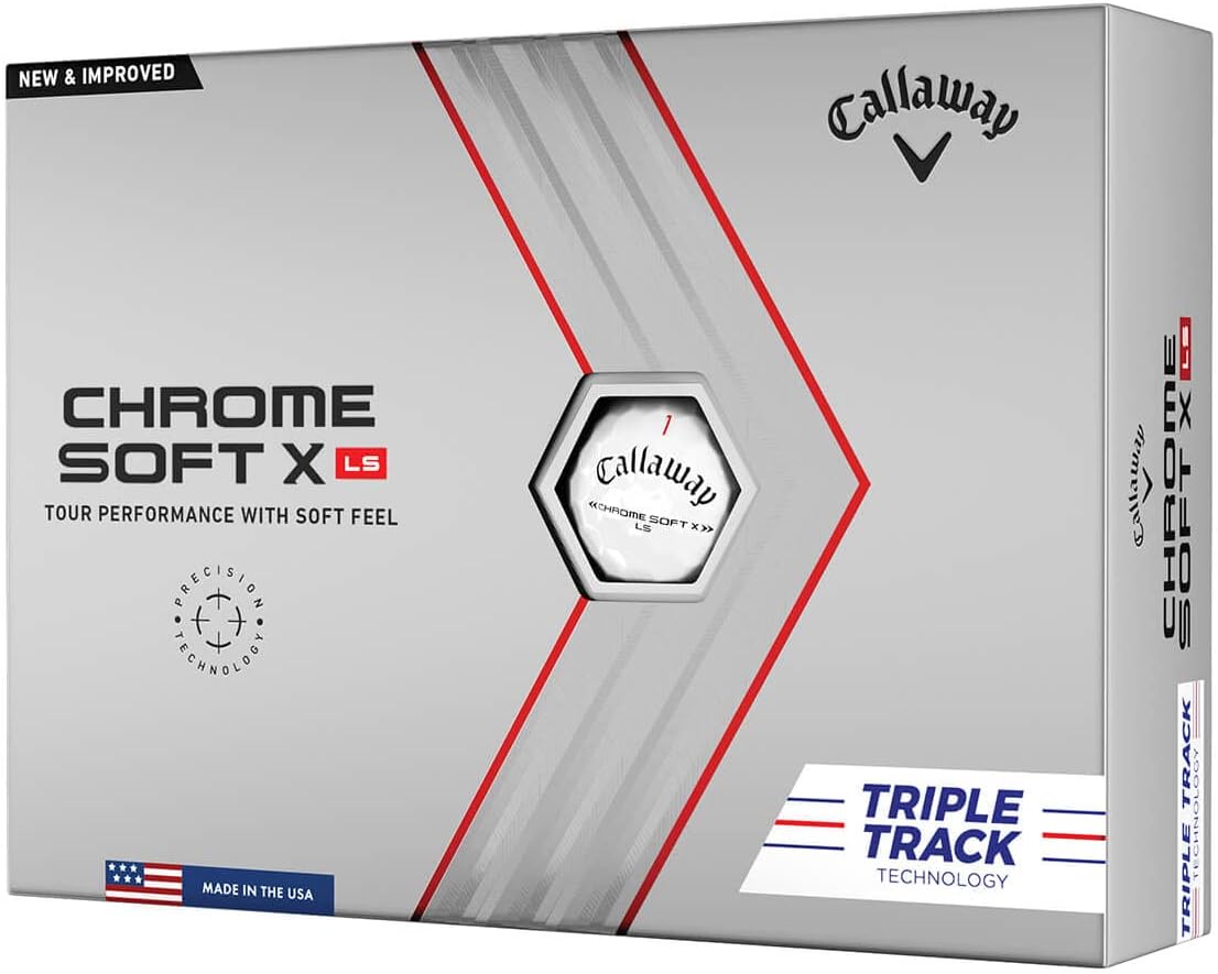 Callaway Chrome Soft X LS Golf Balls 12 Pack - Performance Testing
