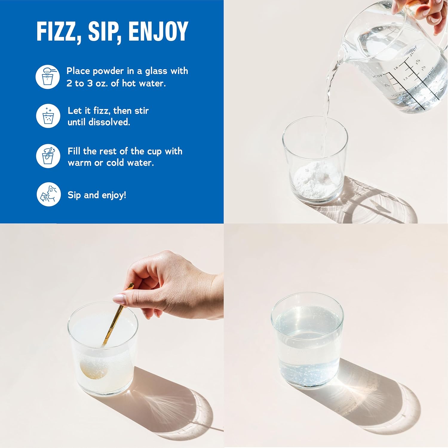 Calm Magnesium Supplement Drink Mix Raspberry Lemon 16oz - Performance Testing