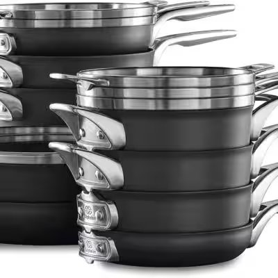 Calphalon Premier Space Saving Nonstick 15 Piece Set Review: Is This Top-Rated Amazon Pick Worth $65? - Product Image