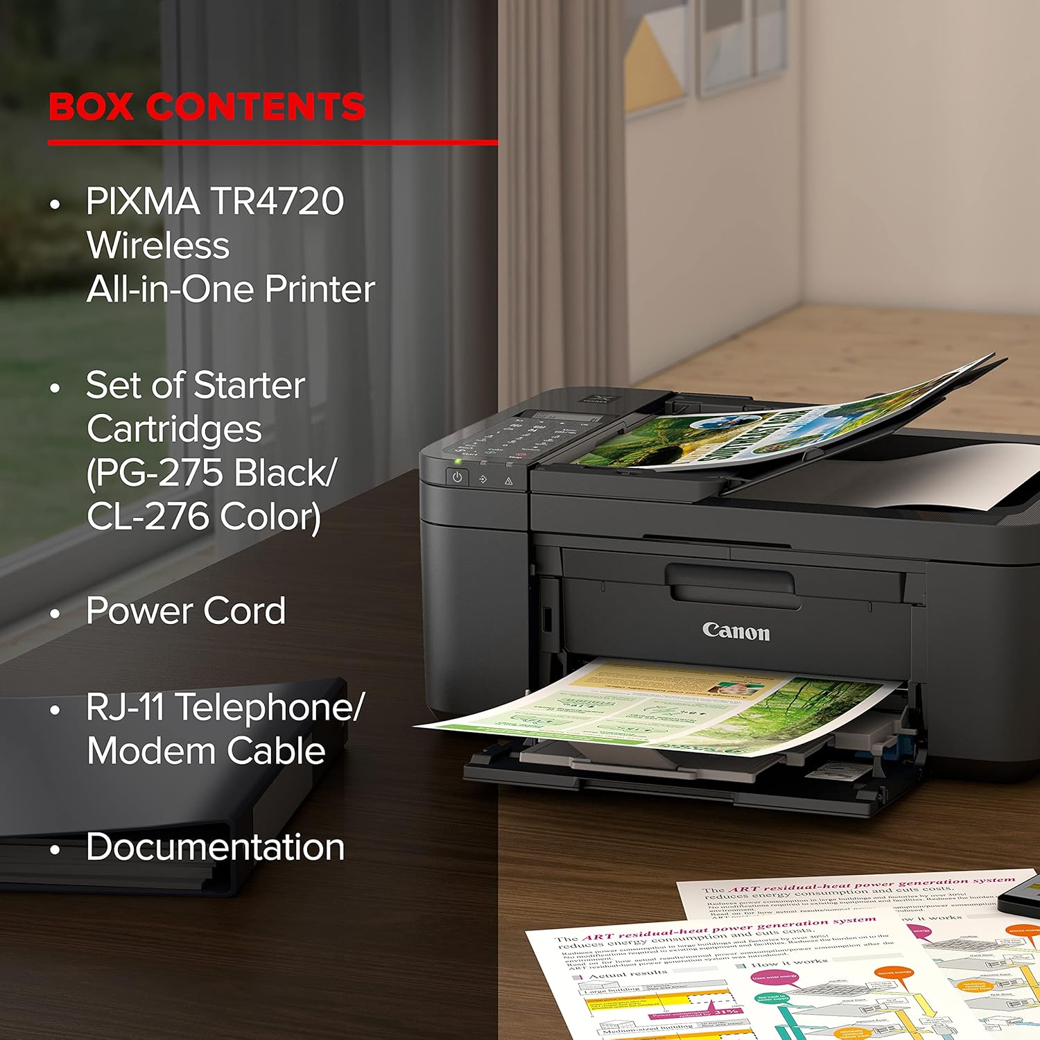 Canon PIXMA TR4720 All-in-One Wireless Printer - Performance Testing