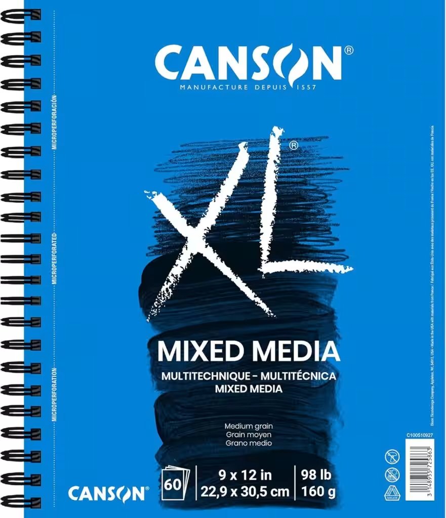 Canson XL Mix Media Pad 9x12 60 Sheets Review: Why 40,000+ Amazon Buyers Can't Stop Raving About It - Product Image
