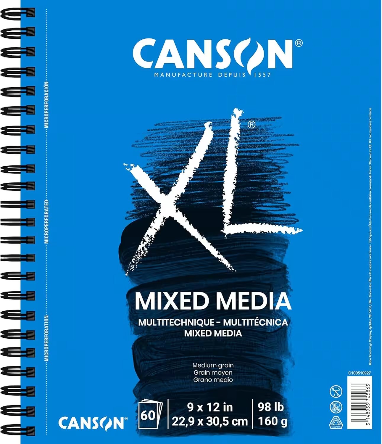 Canson XL Mix Media Pad 9x12 60 Sheets Review