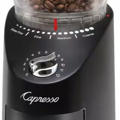 Capresso Infinity Plus Conical Burr Grinder Review: Why 25,000+ Amazon Buyers Can't Stop Raving About It - Product Image