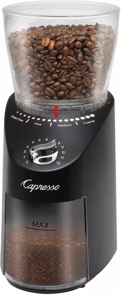 Capresso Infinity Plus Conical Burr Grinder Review: Why 25,000+ Amazon Buyers Can't Stop Raving About It - Product Image