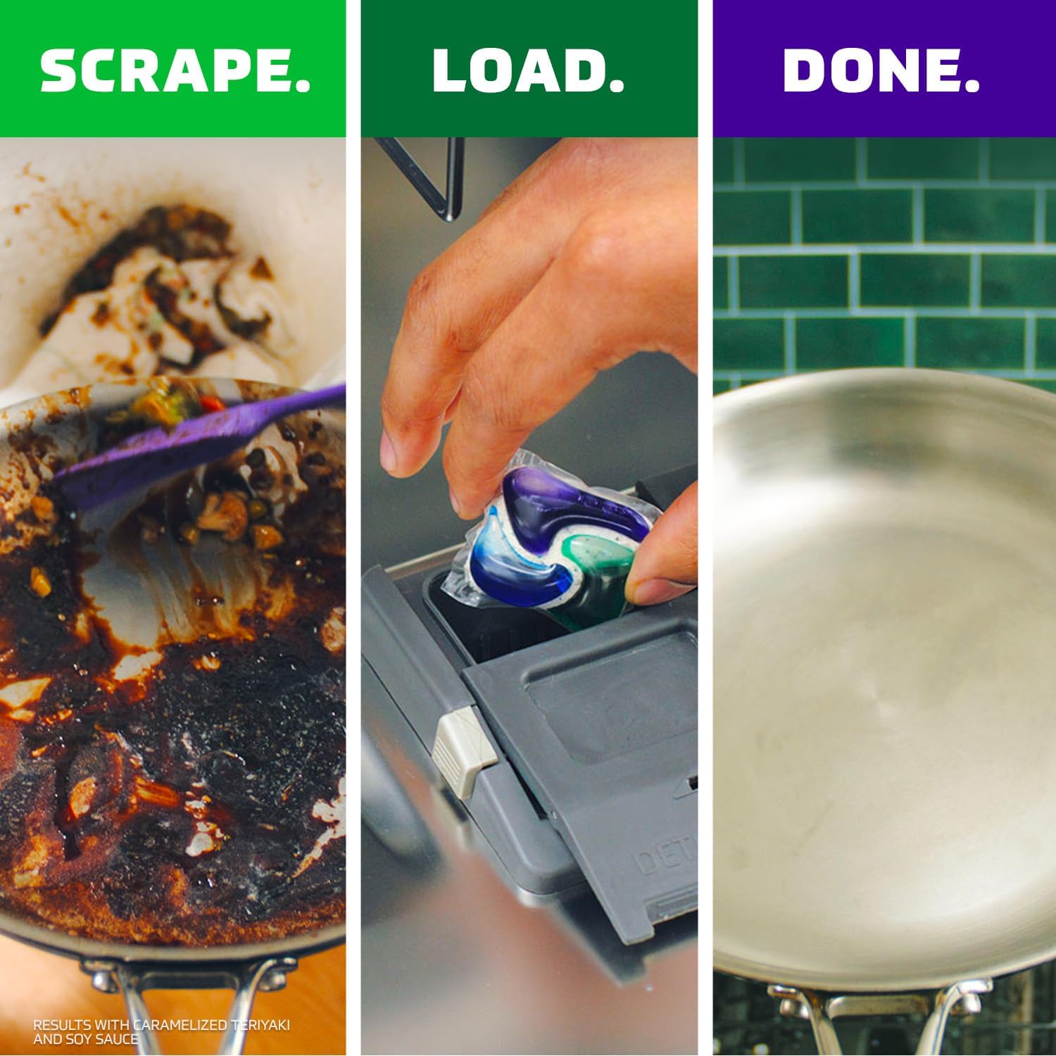 Cascade Platinum Plus ActionPacs Dishwasher Pods 62 Count - Performance Testing