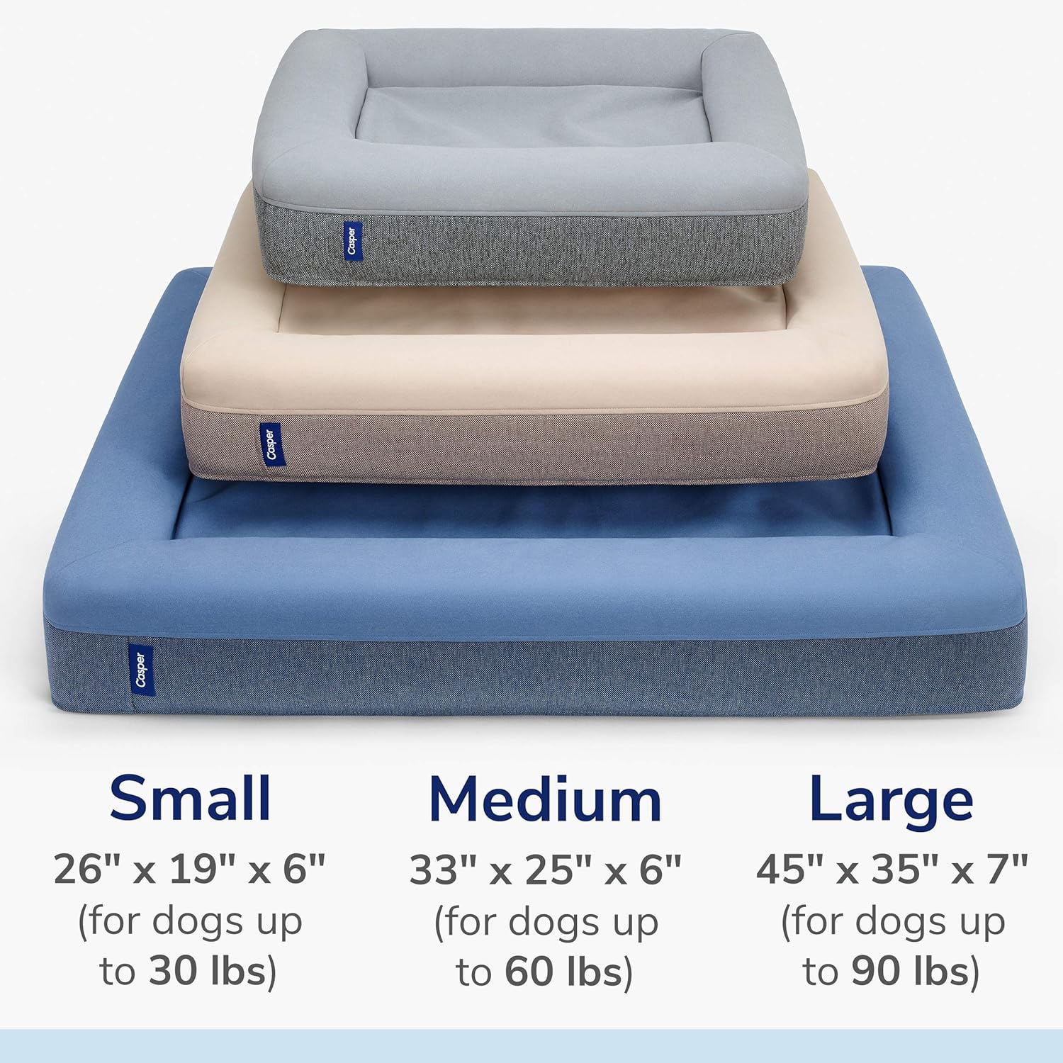 Casper Dog Bed Medium Memory Foam - Performance Testing