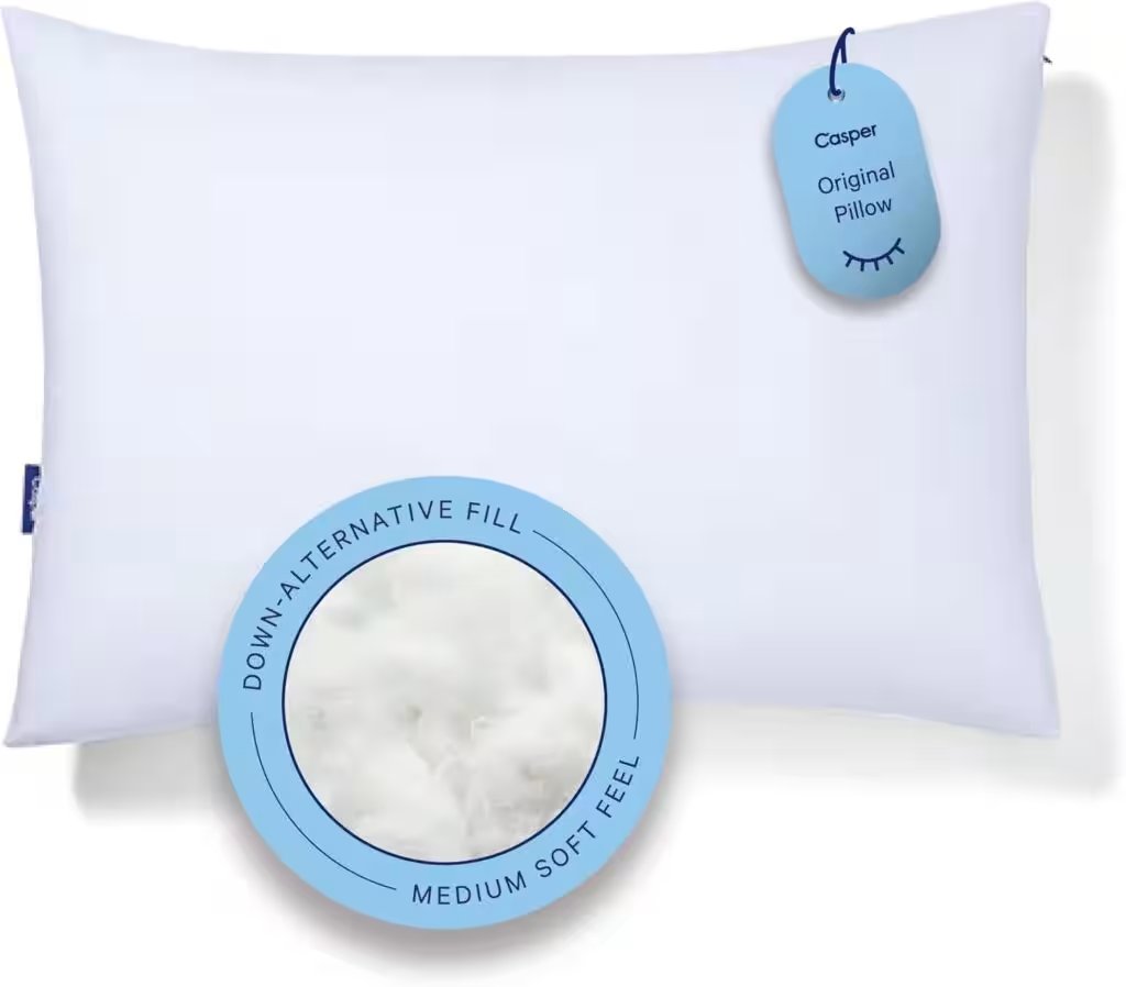 Casper Original Pillow Standard Review: 12,000+ Reviews Can't Be Wrong — Or Can They? - Product Image