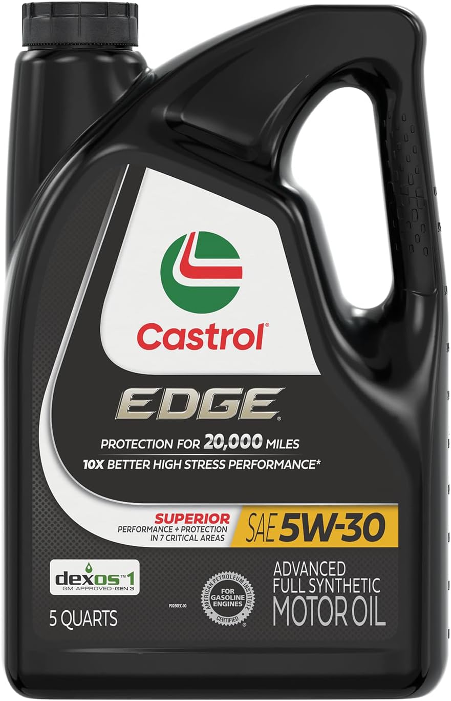 Castrol Edge Advanced Full Synthetic Motor Oil 5W-30 5 Qt Review