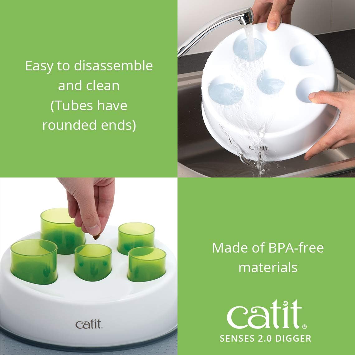 Catit Senses 2.0 Digger Interactive Cat Toy - How It Compares