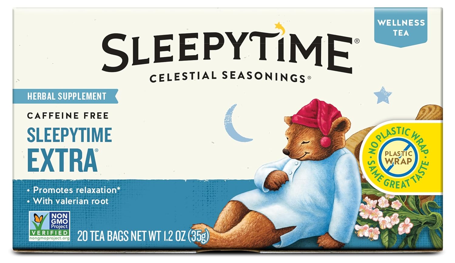 Celestial Seasonings Sleepytime Extra Tea 20 Bags Review