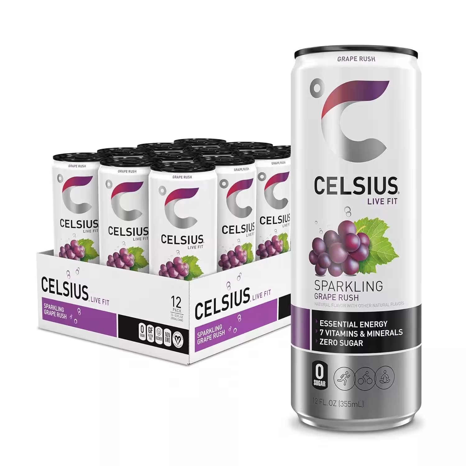 Celsius Sparkling Energy Drink Variety Pack 12 Count Review
