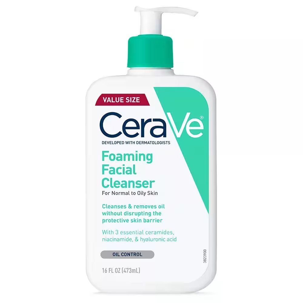 CeraVe Foaming Facial Cleanser for Normal to Oily 16oz Review: Why This 4.6-Star Amazon Best-Seller Deserves the Hype - Product Image