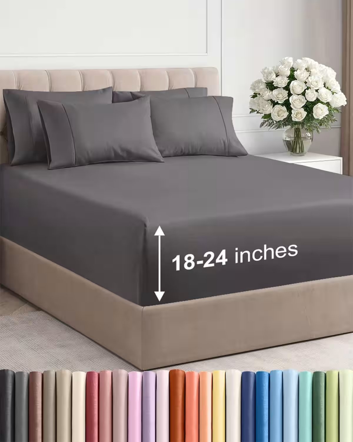 CGK Unlimited Extra Deep Pocket Queen Sheets 6 Piece Review