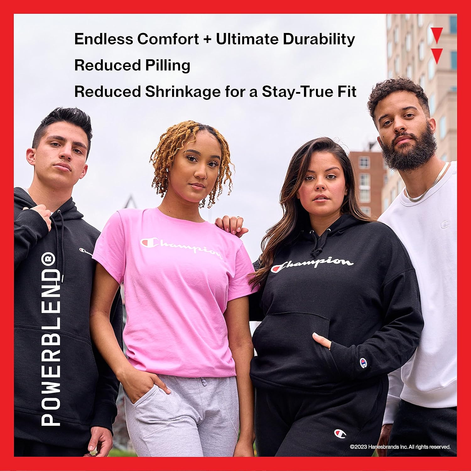 Champion Powerblend Fleece Crew Sweatshirt Mens - Real-World Performance