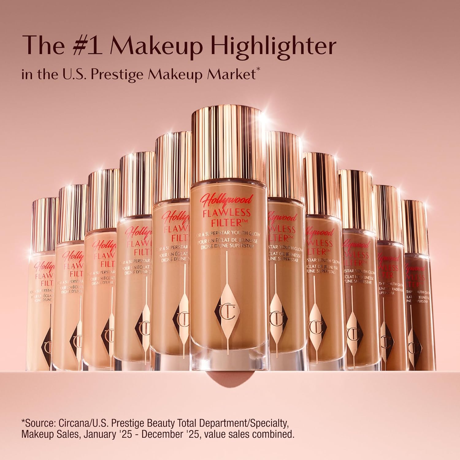 Charlotte Tilbury Hollywood Flawless Filter Primer 1oz - Design and Build Quality