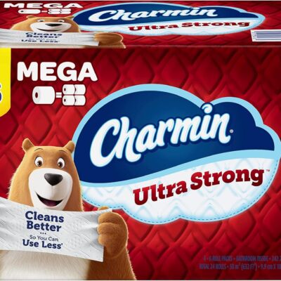 Charmin Ultra Strong Toilet Paper 24 Mega Rolls Review: Best Health & Household Pick Under $25? - Product Image