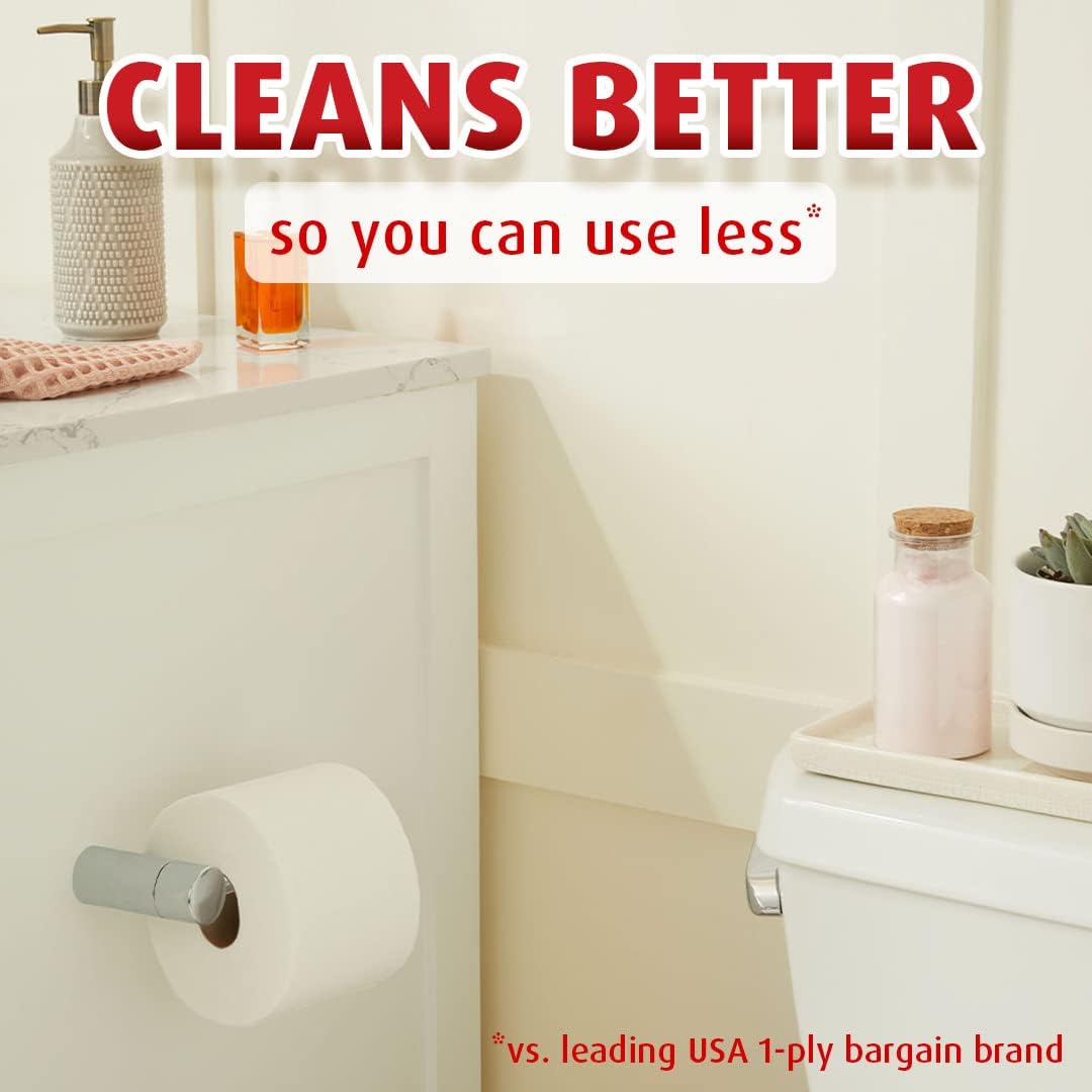 Charmin Ultra Strong Toilet Paper 24 Mega Rolls - How It Compares