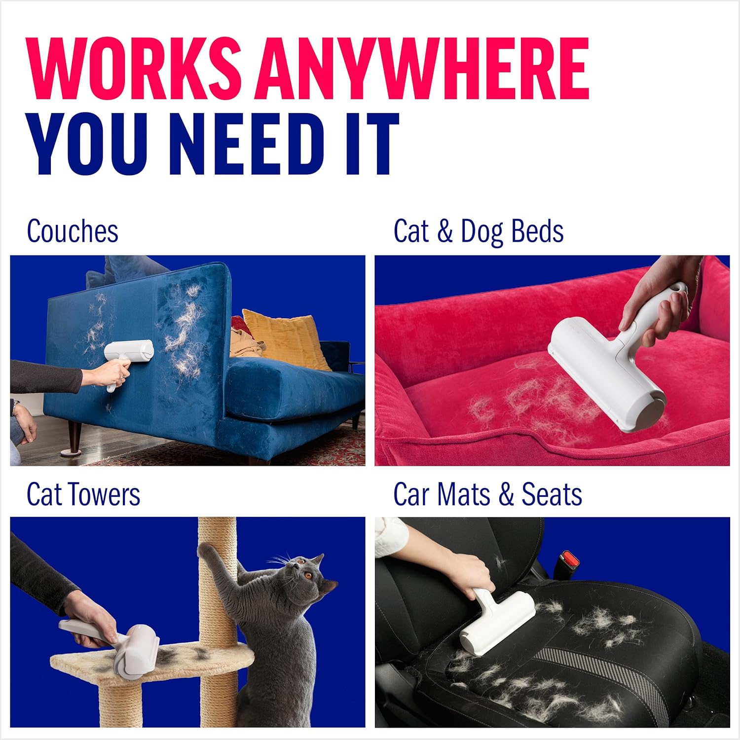 ChomChom Roller Pet Hair Remover Reusable - How It Compares