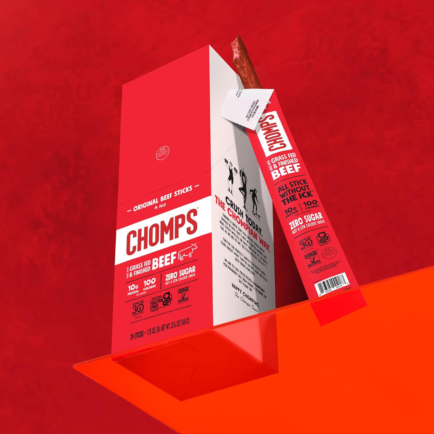Chomps Grass Fed Beef Jerky Sticks Original 10 Pack - Is It Worth the Price?