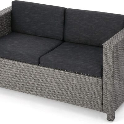 Christopher Knight Home Puerta Outdoor Wicker Loveseat Review: Is This Top-Rated Amazon Pick Worth $70? - Product Image