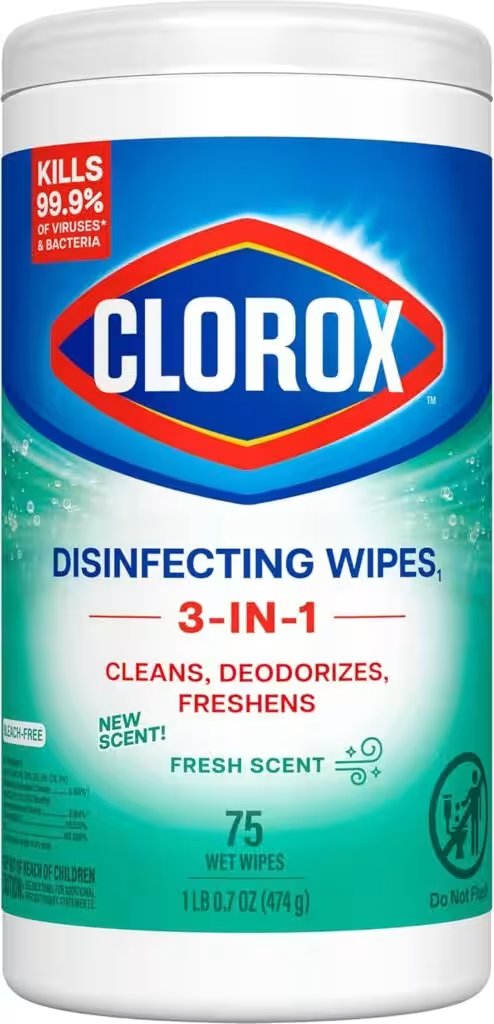 Clorox Disinfecting Bleach Free Cleaning Wipes 75 Count Review: The 100,000+-Review Amazon Hit — Worth Your Money? - Product Image