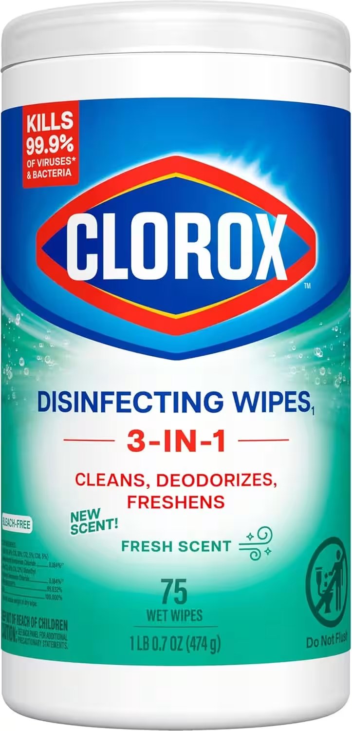 Clorox Disinfecting Bleach Free Cleaning Wipes 75 Count Review